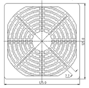 12CM防尘网